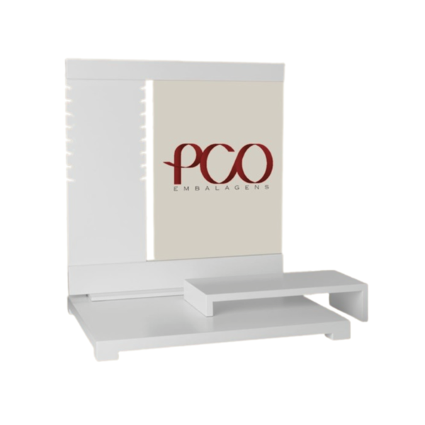 Escaparate A4 Vertical c/ Suporte Fios