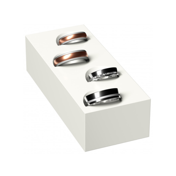 EXPOSITORES PARA ALIANÇAS 50 X 124 X32mm
