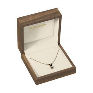 SILVA CAIXA DE MADEIRA  INTERIOR CREME OU MARRON ESCURO